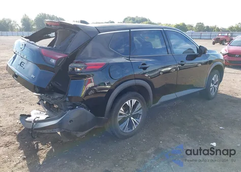 2021 Nissan Rogue Sv Fwd из США, поврежденный, VIN 5N1AT3BA4MC779633